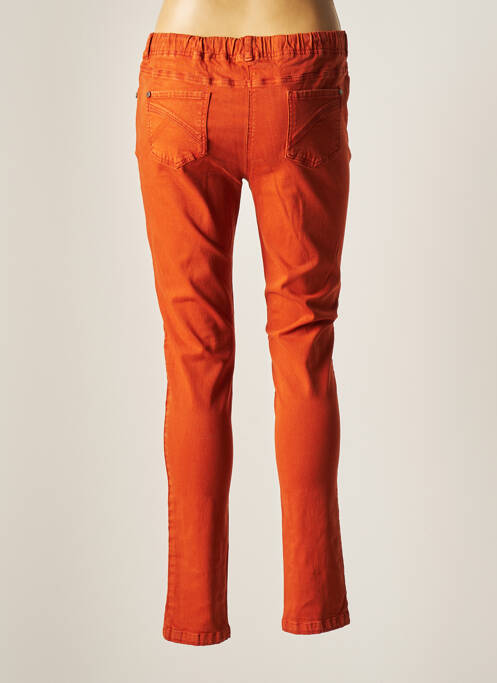 Pantalon slim orange AGATHE & LOUISE pour femme