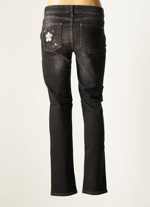 Jeans coupe slim gris DOLCEZZA pour femme