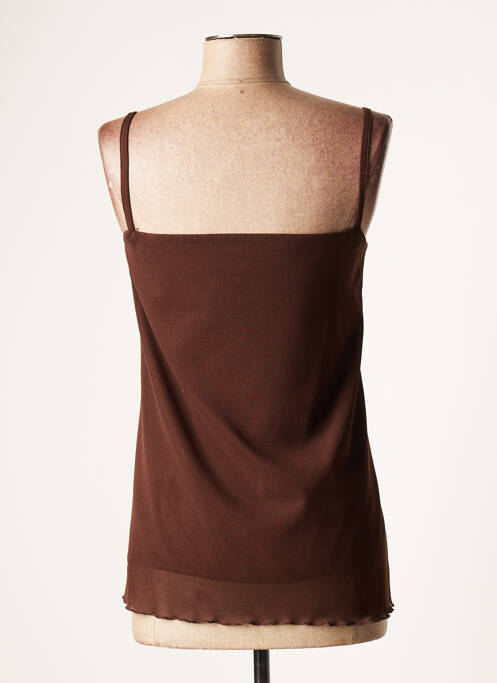 Top marron JEAN DELFIN pour femme