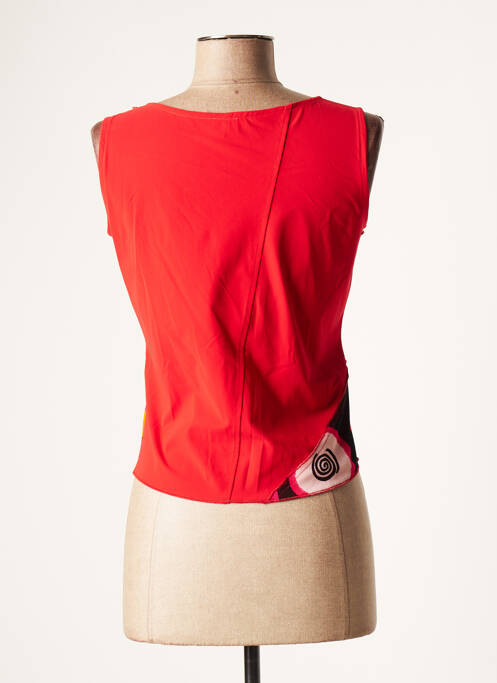 Top rouge JEAN DELFIN pour femme