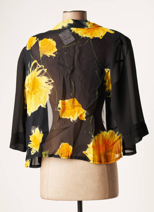 Veste casual noir JEAN DELFIN pour femme