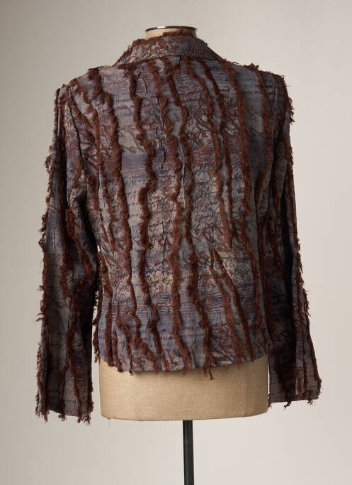 Veste casual marron PAUL MAUSNER pour femme