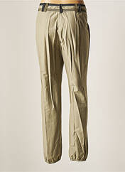 Pantalon large vert FRANCOISE pour femme seconde vue