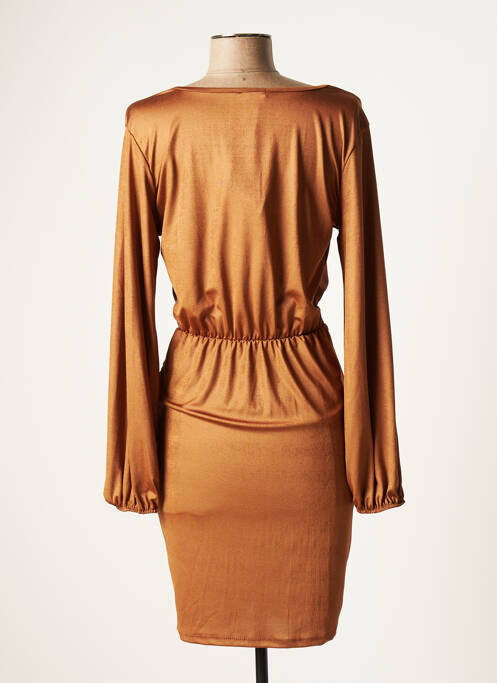 Robe courte marron SENES pour femme