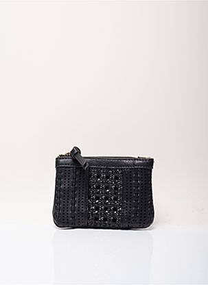 Porte-monnaie noir MANDOLINE pour femme