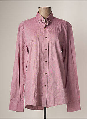 Chemise manches longues rouge LE FABULEUX MARCEL DE BRUXELLES homme