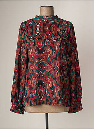 Blouse rouge DEUX. BY ELINE DE MUNCK femme