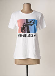 T-shirt blanc ONLY pour femme seconde vue