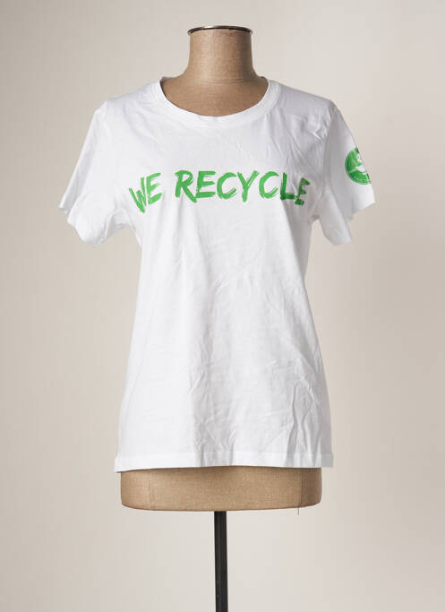 T-shirt blanc SAVE THE DUCK femme