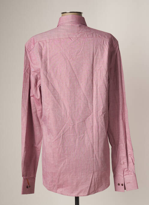 Chemise manches longues rouge LE FABULEUX MARCEL DE BRUXELLES pour homme