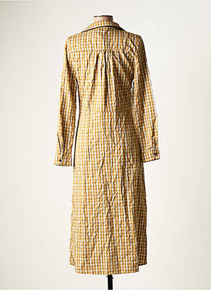 Robe mi-longue manches longues manches longues jaune LE FABULEUX MARCEL DE BRUXELLES femme
