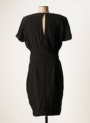 Robe courte manches courtes manches courtes noir MOLLY BRACKEN femme