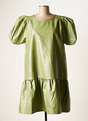 Robe courte vert ONLY pour femme