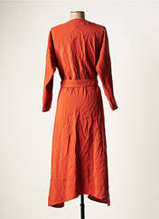 Robe longue orange MANGO pour femme seconde vue