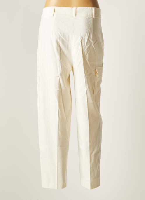 Pantalon droit beige MANGO pour femme