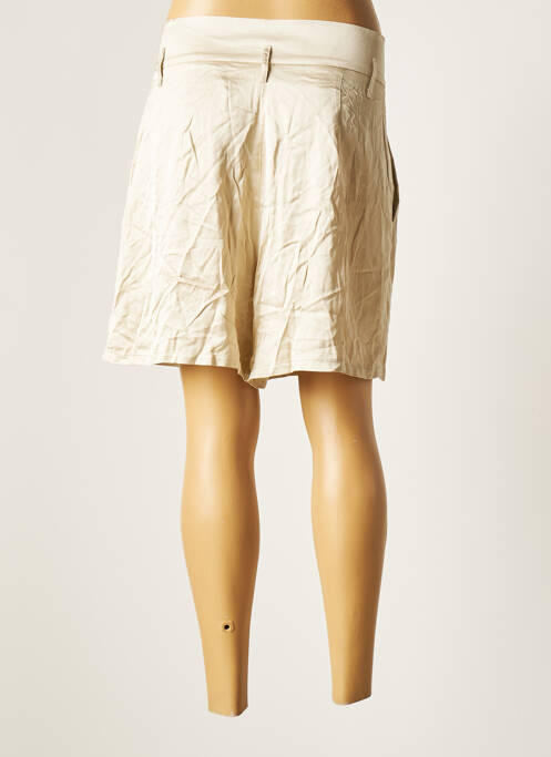 Short beige ASTRID BLACK LABEL pour femme
