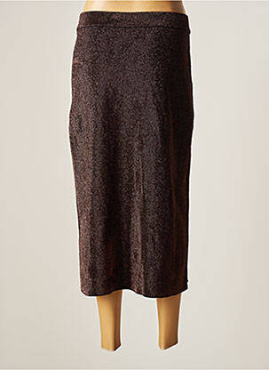 Jupe longue taille haute noir DEUX. BY ELINE DE MUNCK femme
