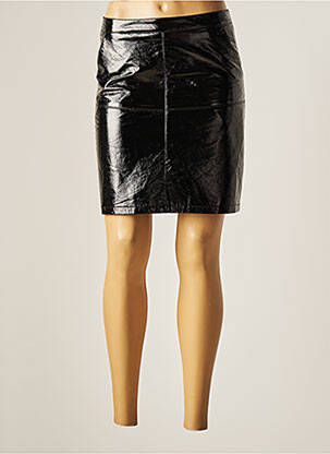 Jupe courte poches noir ASTRID BLACK LABEL femme