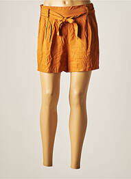 Short taille haute taille haute marron ASTRID BLACK LABEL femme