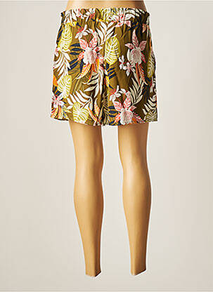Short taille élastique taille haute vert ONLY femme