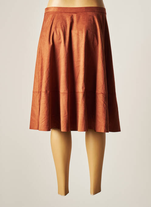 Jupe mi-longue marron MOLLY BRACKEN pour femme