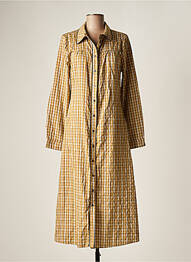 Robe mi-longue manches longues manches longues jaune LE FABULEUX MARCEL DE BRUXELLES femme