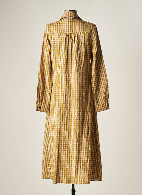 Robe mi-longue jaune LE FABULEUX MARCEL DE BRUXELLES pour femme