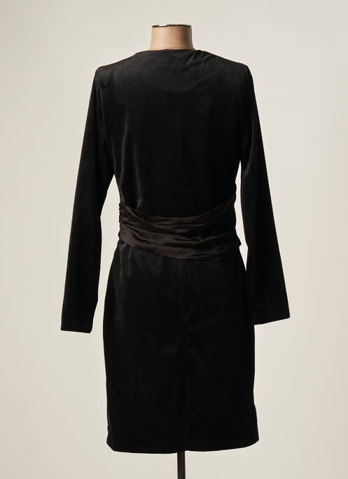 Robe mi-longue noir MORGAN pour femme