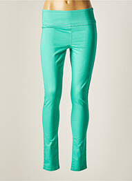 Pantalon slim vert PIECES femme