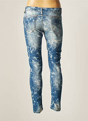 Jeans coupe slim bleu DE ANGELIS femme
