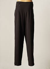 Pantalon droit noir ASTRID BLACK LABEL pour femme seconde vue
