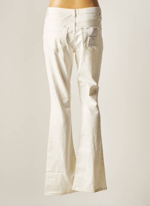 Jean coupe flare blanc ASTRID BLACK LABEL pour femme