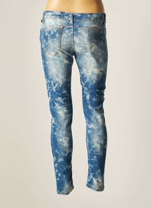 Jeans coupe slim bleu DE ANGELIS pour femme