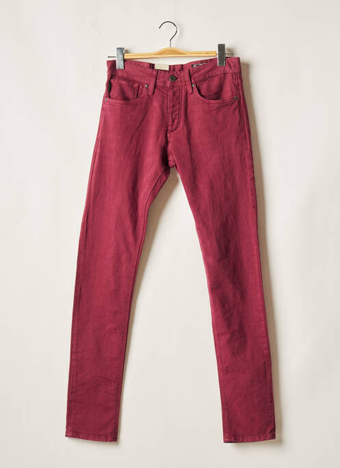 Jeans coupe slim rouge JACK & JONES pour homme