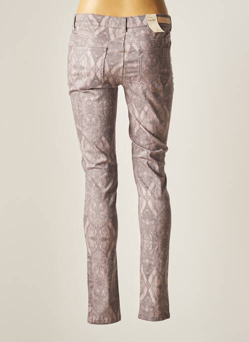 Pantalon slim violet PIECES pour femme