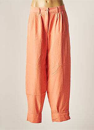 Pantalon large orange DEUX. BY ELINE DE MUNCK femme