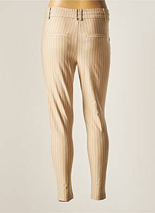 Pantalon slim beige ONLY femme