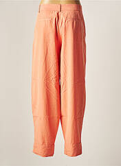 Pantalon large orange DEUX. BY ELINE DE MUNCK pour femme seconde vue