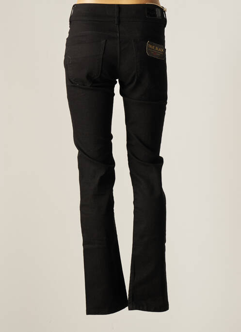 Jeans coupe droite noir SALSA pour femme