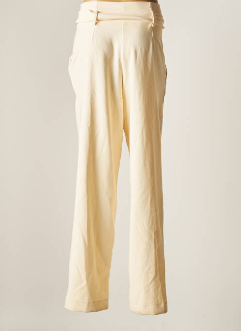 Pantalon large beige ASTRID BLACK LABEL pour femme