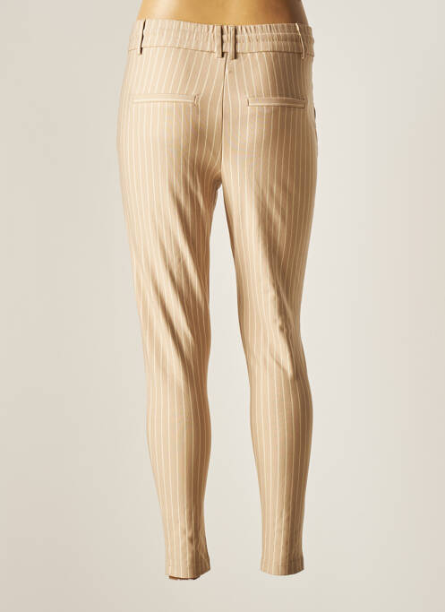 Pantalon slim beige ONLY pour femme