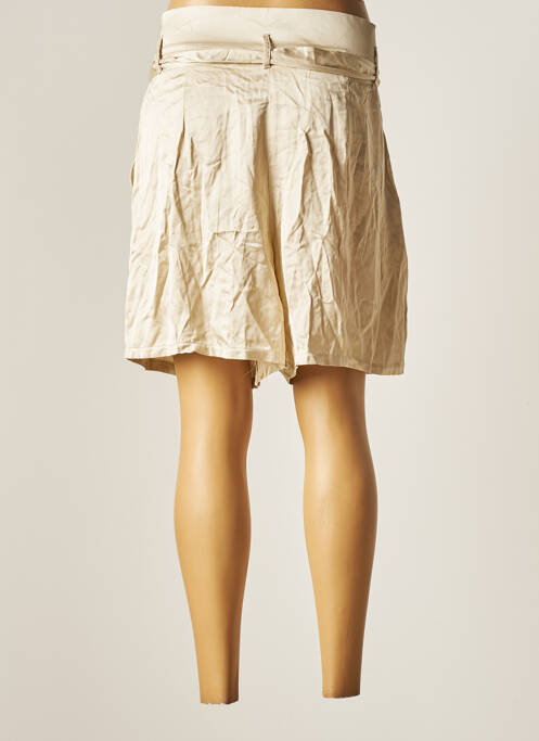 Short beige ASTRID BLACK LABEL pour femme