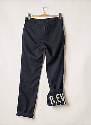 Pantalon chino bleu R.EV 1703 BY REMCO EVENPOEL  homme