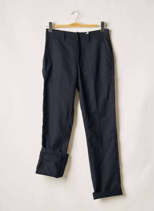 Pantalon chino bleu R.EV 1703 BY REMCO EVENPOEL  pour homme
