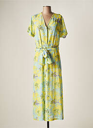 Robe longue jaune BELLITA femme