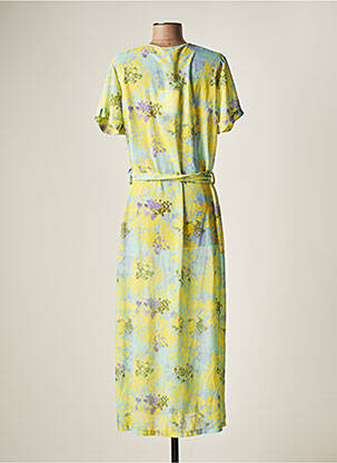 Robe longue jaune BELLITA femme
