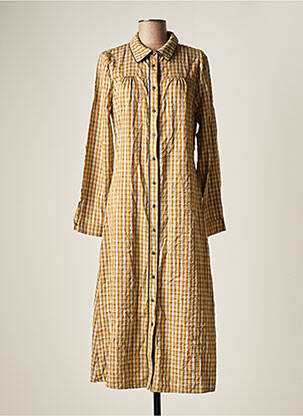 Robe mi-longue jaune LE FABULEUX MARCEL DE BRUXELLES femme
