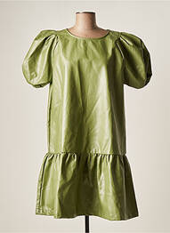 Robe mi-longue vert ONLY femme