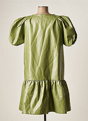 Robe mi-longue vert ONLY femme
