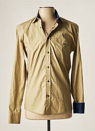 Chemise manches longues vert L'IMPECCABLE MARCEL homme
